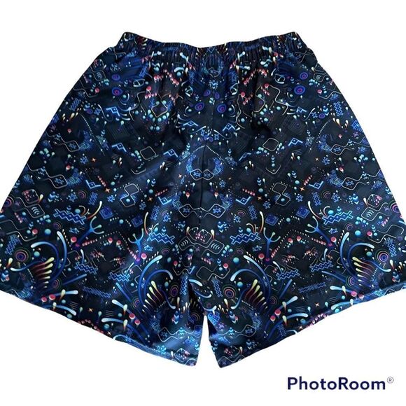 Cute Water Shorts or Athletic Shorts, Size Medium - Picture 2 of 3